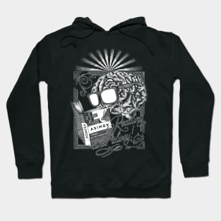 Reading cures idiocy! - Black version Hoodie